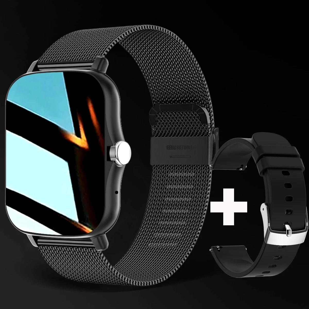 Smartwatch HD 1,83” com Chamadas Bluetooth e Monitorização da Saúde
