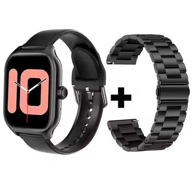 Smartwatch HD 1,83” com Chamadas Bluetooth e Monitorização da Saúde