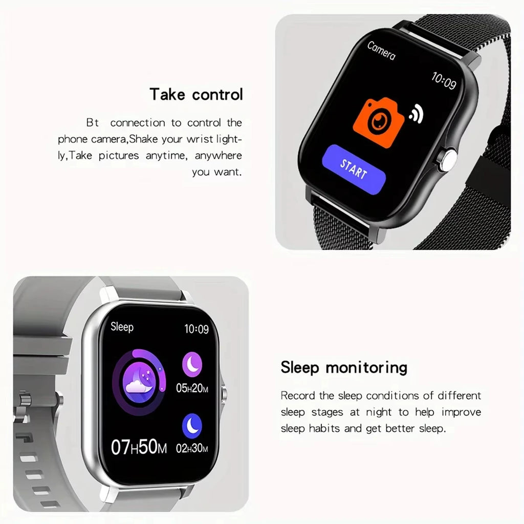 Smartwatch Inteligente com Chamadas Bluetooth e Monitorização da Saúde