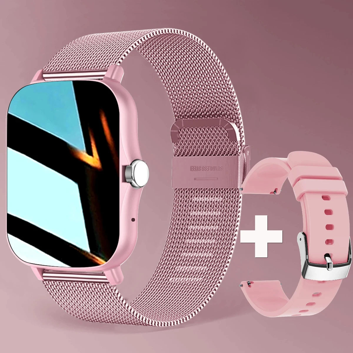 Smartwatch HD 1,83” com Chamadas Bluetooth e Monitorização da Saúde