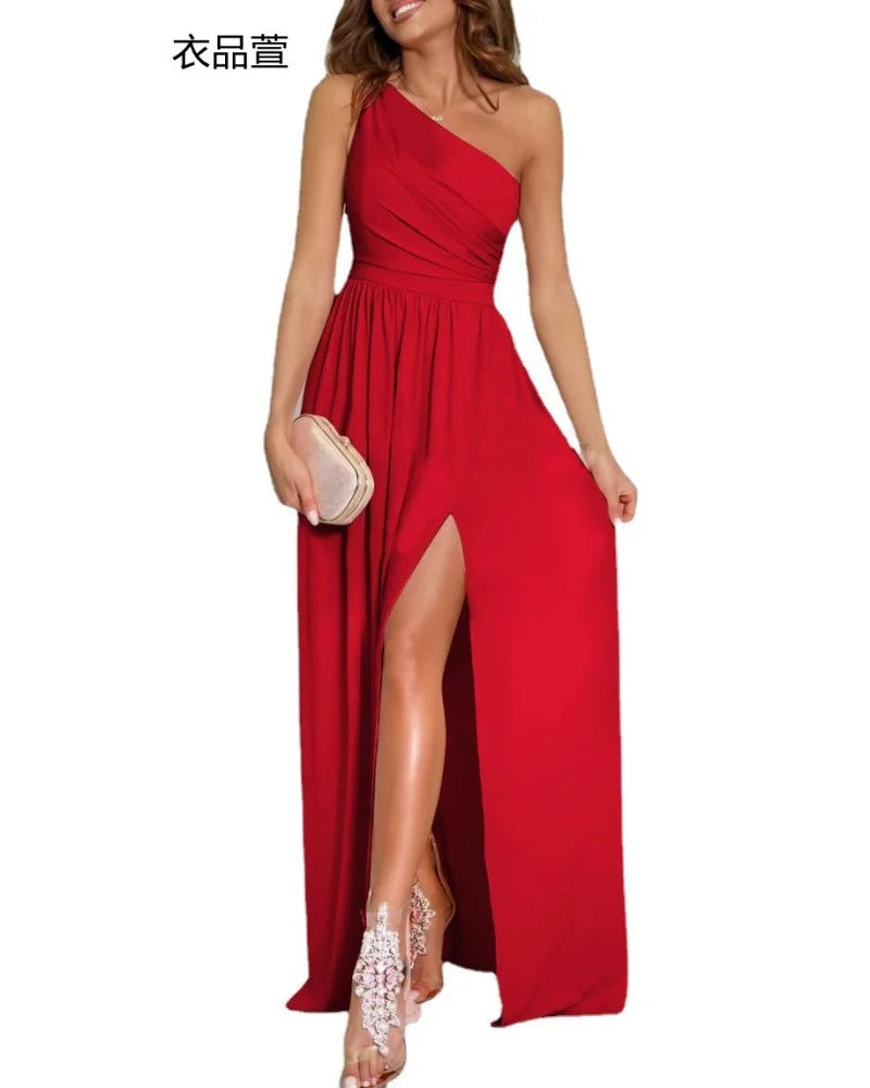 Vestido Imperial Grace – Longo de Festa com Elegância Premium