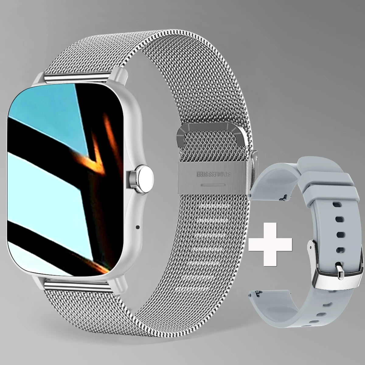 Smartwatch HD 1,83” com Chamadas Bluetooth e Monitorização da Saúde