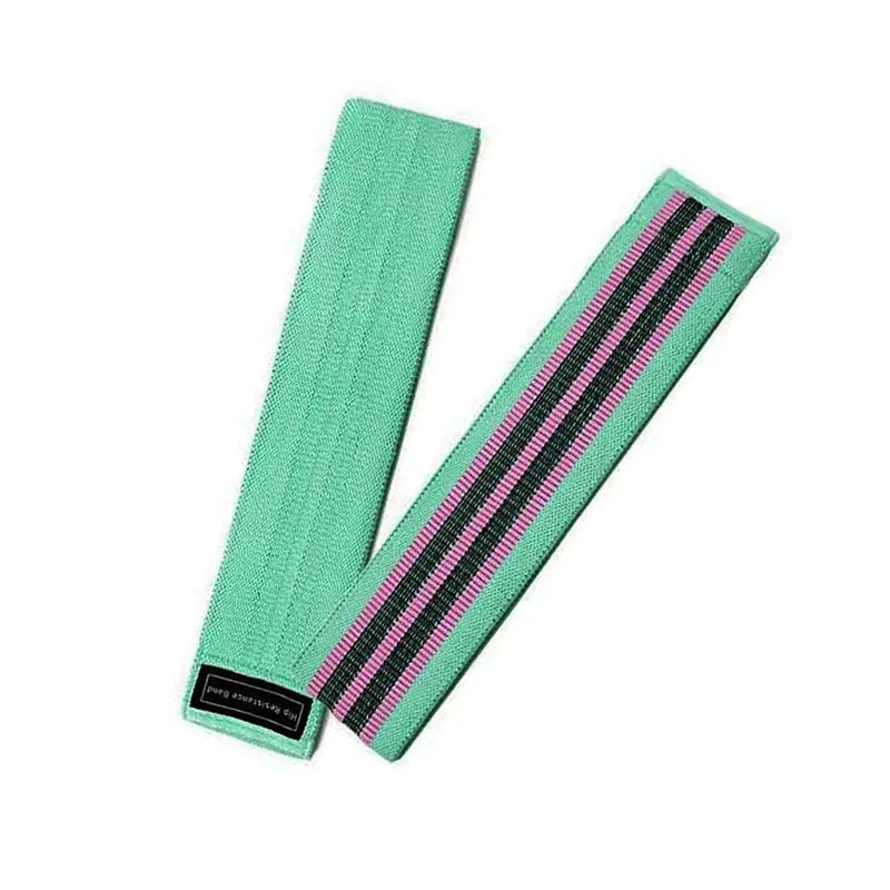 Kit de Faixas Elásticas de Resistência para Glúteos e Pernas