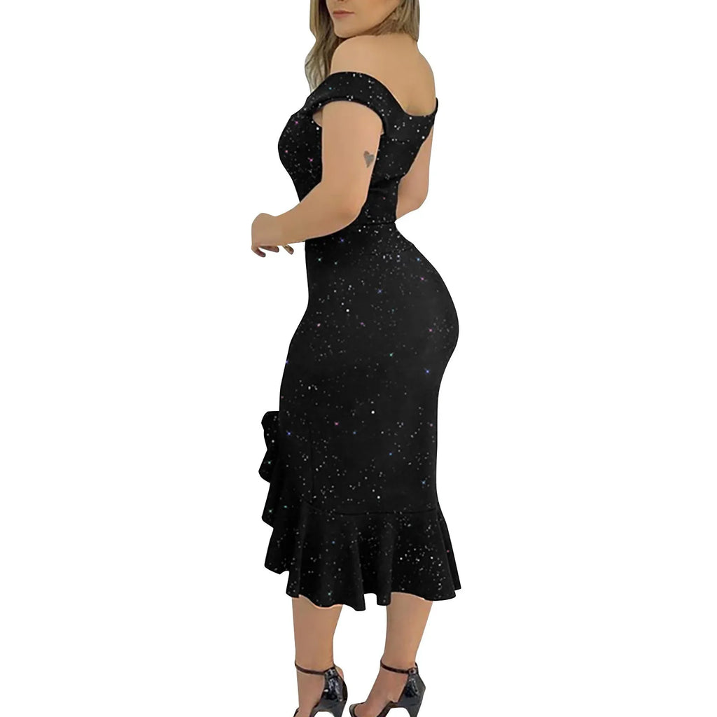 Vestido Celeste Royal - Longo Elegante Premium