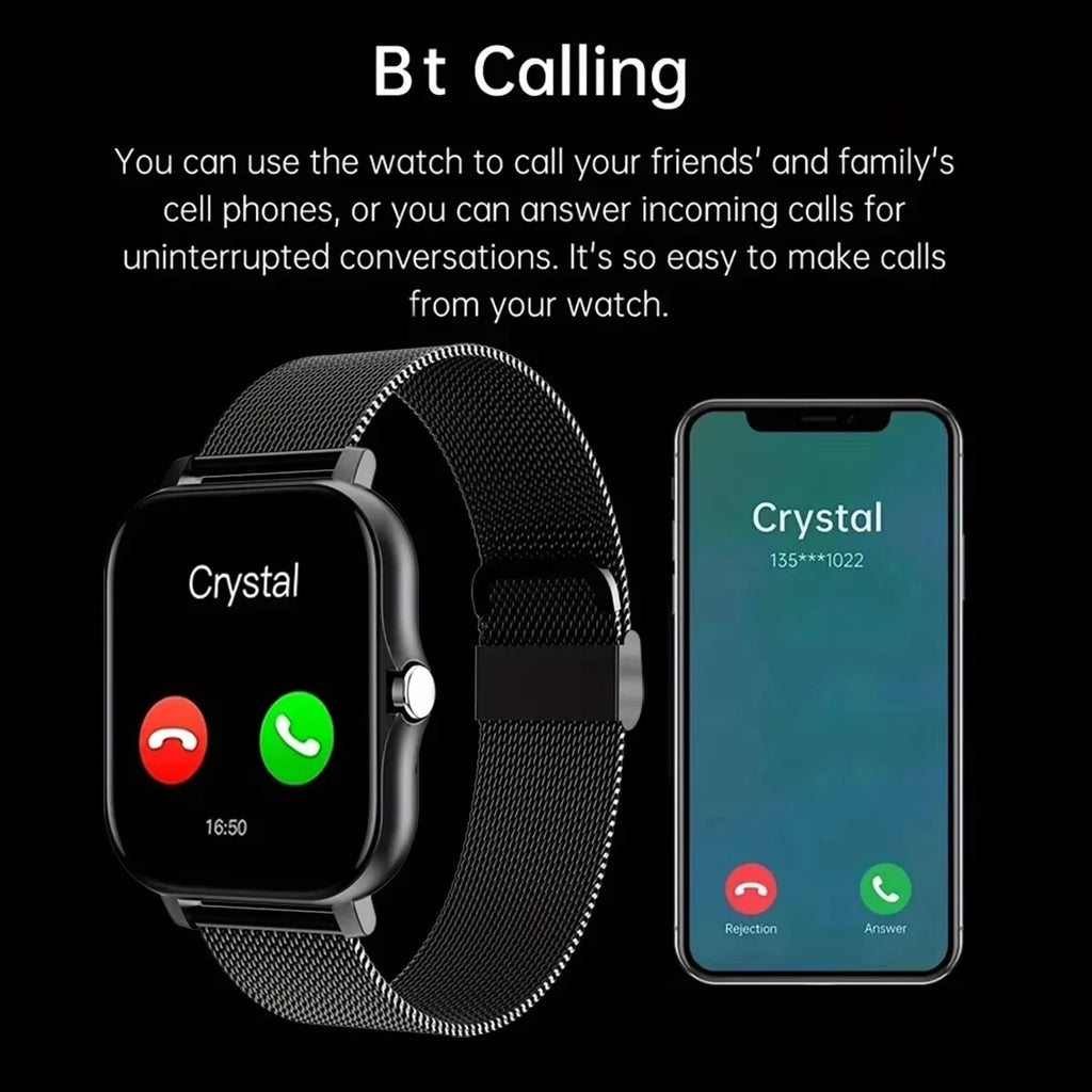 Smartwatch Inteligente com Chamadas Bluetooth e Monitorização da Saúde