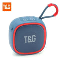 Coluna Bluetooth Portátil T&amp;G – Som Estéreo, Rádio FM e Bluetooth 5.3
