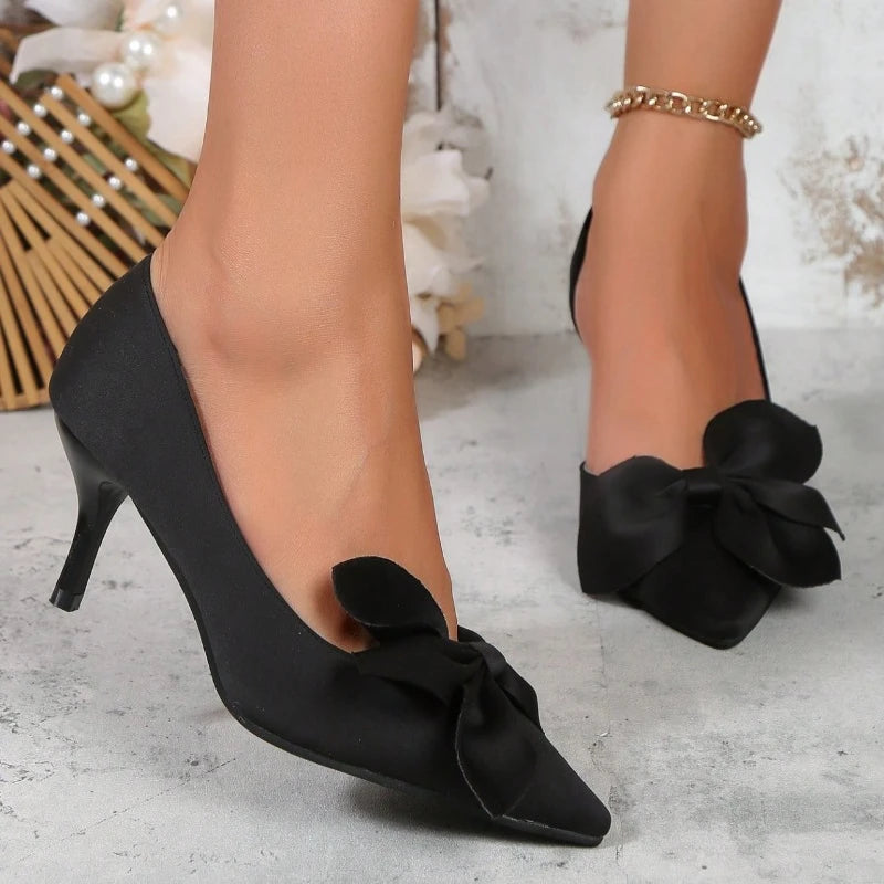 Sapato de Salto Elegante Rosa