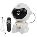Projetor Astronauta LED – Luz Noturna Galáxia com Nebulosa e Estrelas
