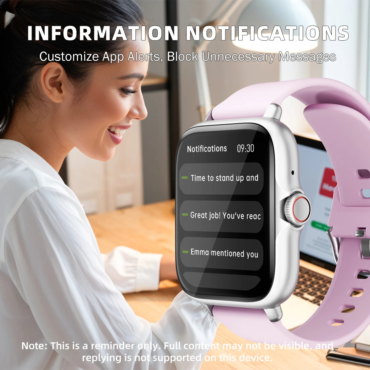 Smartwatch 1,83” com Chamadas Bluetooth e Resistência à Água