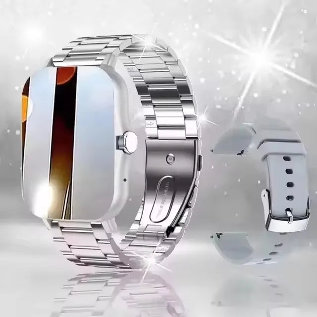 Smartwatch Inteligente com Chamadas Bluetooth e Ecrã Tátil HD